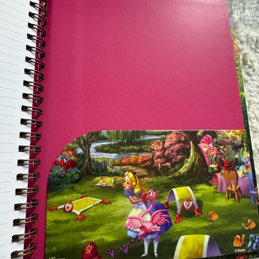 Disney 2026 Thomas kinkade Calendar - Enchanting Pink and Green Design - Picture 3 of 9